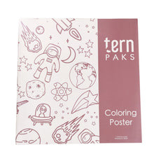 Cargar imagen en el visor de la galería, Lámina para colorear ( 50*76 cm) - Hacia el Espacio - Mensajes de Colores