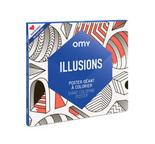 Cargar imagen en el visor de la galería, Lámina para colorear - Ilusión - Póster para colorear - Mensajes de Colores