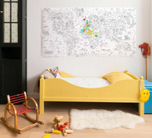 Cargar imagen en el visor de la galería, Lámina XXL ( 180 *96 cm) para colorear - Atlas - Poster gigante - Mensajes de Colores