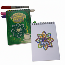Cargar imagen en el visor de la galería, mandala coloreado del libro mandalas para una pausa