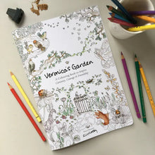 Cargar imagen en el visor de la galería, Libro para colorear Veronicas`s Garden : El Jardín de Verónica