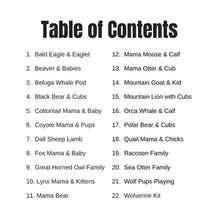 Cargar imagen en el visor de la galería, Libro para colorear Animales Bebés (Baby Animals)