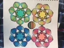 Cargar imagen en el visor de la galería, Pack : Libro de Colorear Mandalas v.1 y Rotuladores