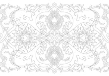 Cargar imagen en el visor de la galería, Postales para colorear (20 unidades ) Diseños Árabes