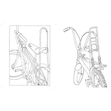 Cargar imagen en el visor de la galería, Libro para Colorear Bicicletas : "The classic Bicycle"