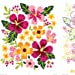 Cargar imagen en el visor de la galería, "Ejemplo de ilustración floral coloreada del libro para colorear por números Flowers."