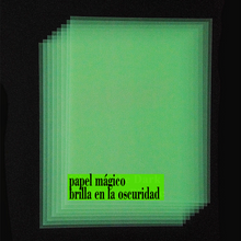 Cargar imagen en el visor de la galería, papel magico, papel encogible que brilla en la oscuridad