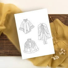 Cargar imagen en el visor de la galería, Libro para colorear moda Victoriana