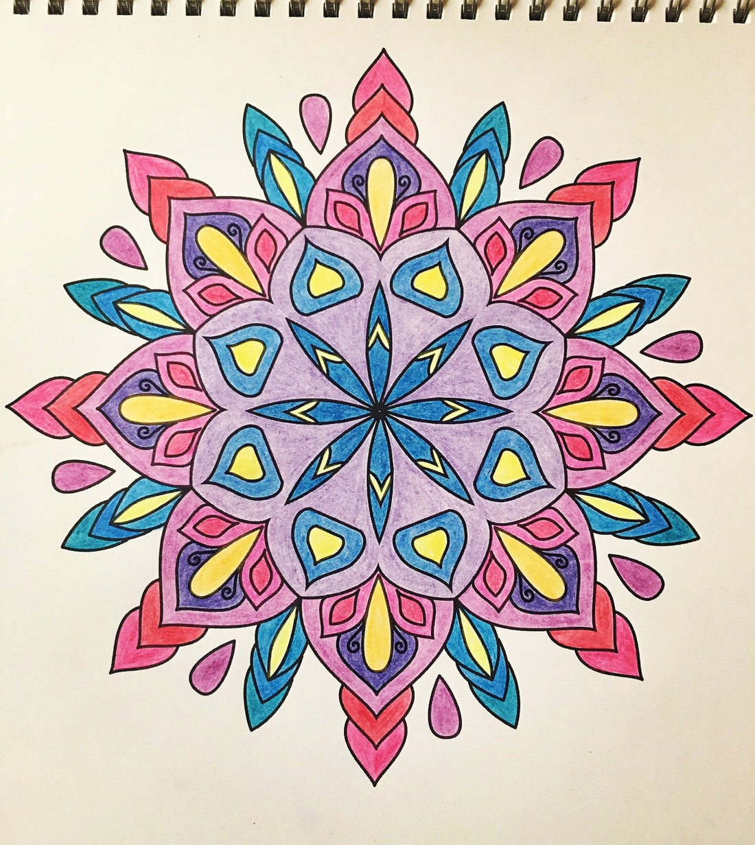 🌀 Descubre la Magia de los Mandalas para Colorear: Relajación y Creatividad en Cada Trazo 🎨 - Mensajes de Colores