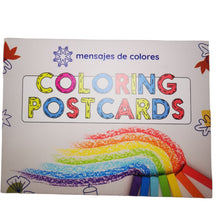 Cargar imagen en el visor de la galería, 27 Tarjetas: Abecedario para Colorear - Mensajes de Colores
