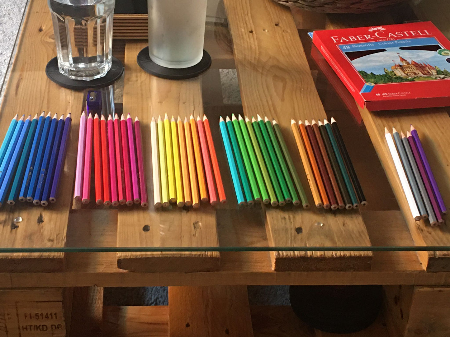 48 lápices de colores de faber castell