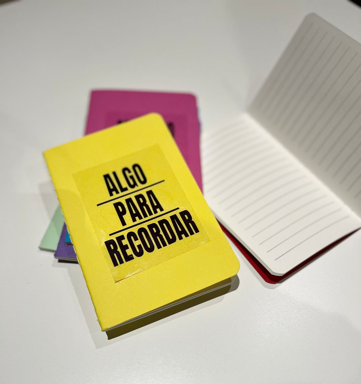 Cuadernos - Notebooks - Diarios con mensajes 6 unidades variades - Mensajes de Colores