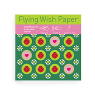 Flying wish Paper - Papel de deseo volador - Mariquitas - Mensajes de Colores