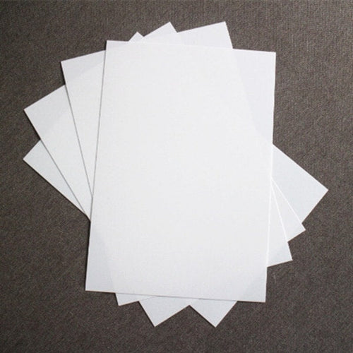 papel encogible blanco