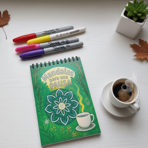 libro de colorear mandalas formatoa6