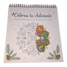 Cargar imagen en el visor de la galería, Calendario de Adviento: un diciembre para ti Pinta, reflexiona y desea
