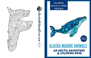 Libro de Animales Marinos para Colorear (Marine Animals)