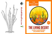 Cargar imagen en el visor de la galería, Libro para colorear animales y plantas del Desierto (The living Desert)
