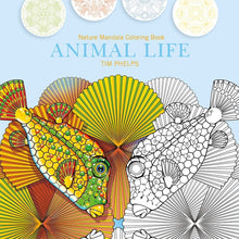 Cargar imagen en el visor de la galería, Libro para Colorear  Mandalas &quot;Animal Life&quot; , Vida Animal
