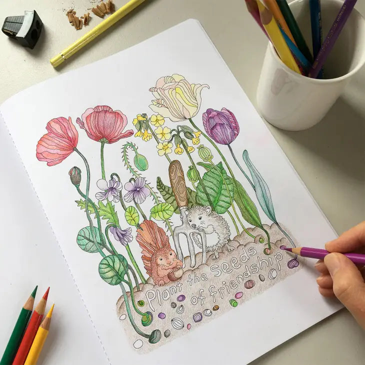 Libro para colorear Veronicas`s Garden : El Jardín de Verónica