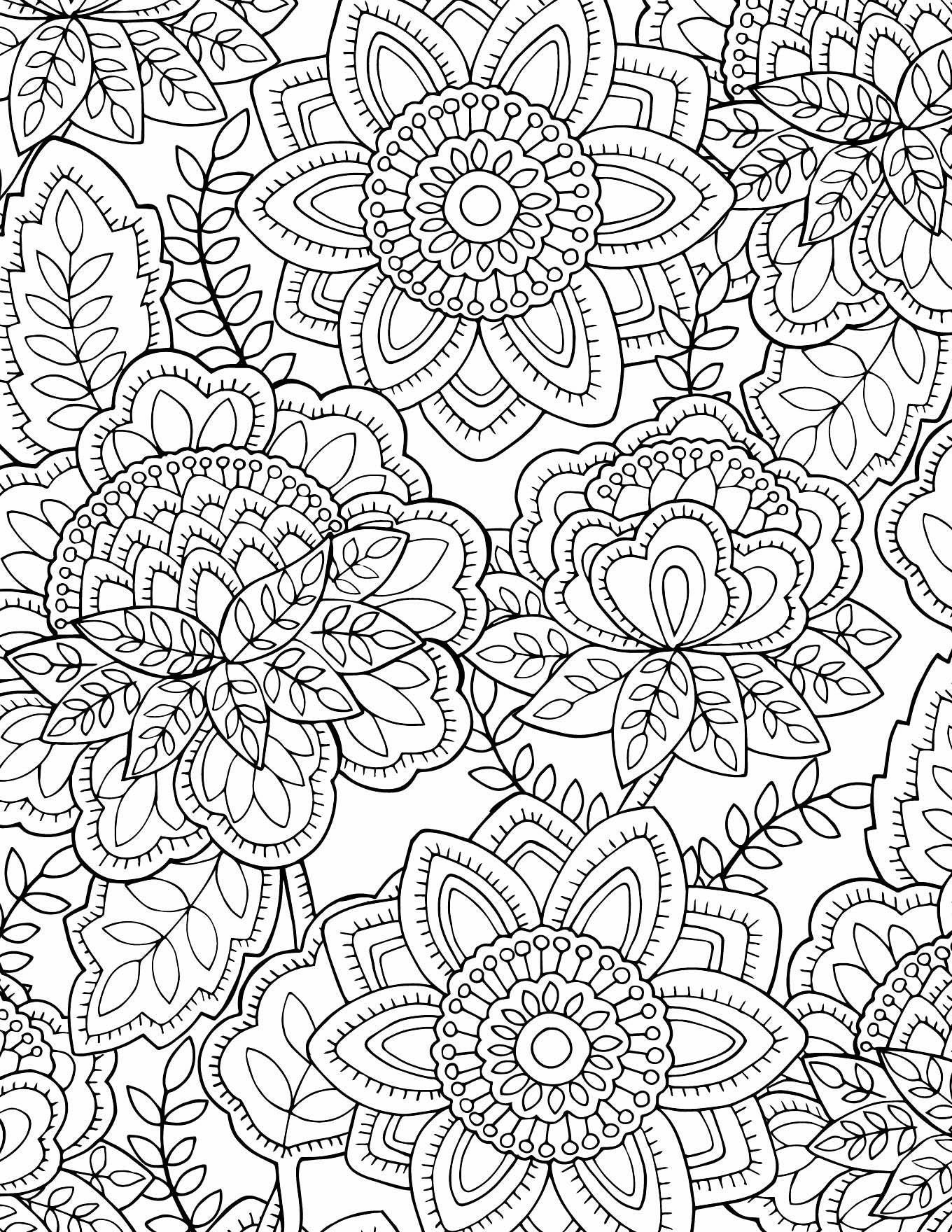 Libro para Colorear "Bloom: un viaje colorido"