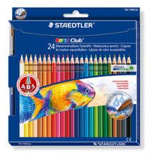 Cargar imagen en el visor de la galería, Pack : Libro de Colorear Mandalas v.1 y 24 lápices de colores acuarelables Noris
