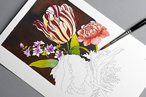 Postales para colorear (20 unidades ) Diseños Florales