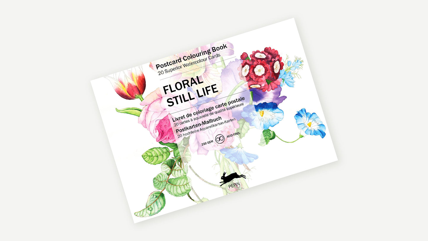 Postales para colorear (20 unidades ) Diseños Florales