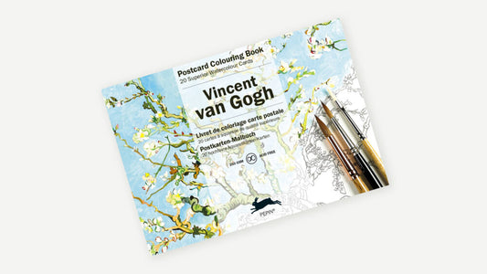 Postales para colorear (20 unidades ) Vicent van Gogh